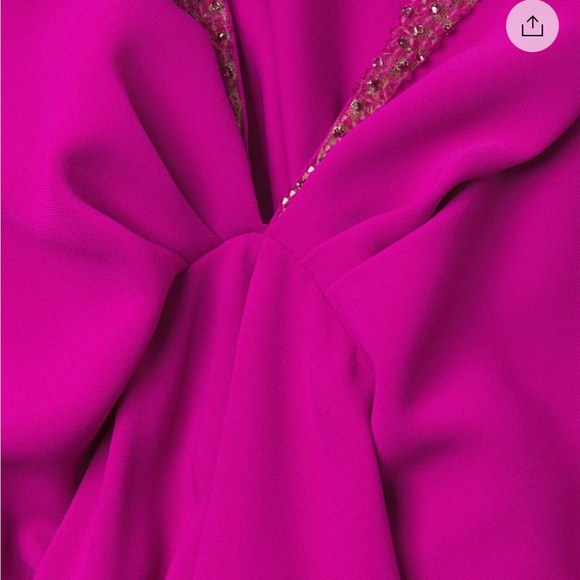 Sachin + Babi Magenta Gabby Gown - Picture 4 of 7